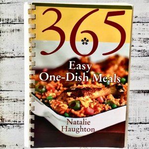 365 Easy One-Dish Meals by Natalie Haughton SPIRAL BOUND Paperback